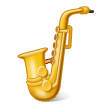 Saxophone Emoji, Samsung style