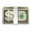 Dollar Banknote Emoji, Samsung style