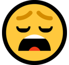 Tired Emoji, Microsoft style