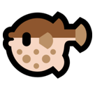 Blowfish Emoji, Microsoft style