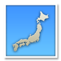 Map of Japan Emoji, LG style