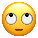 Eye Roll Emoji, Apple style