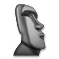 Moai Emoji, LG style