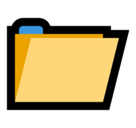 File Folder Emoji, Microsoft style