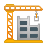 Building Construction Emoji, Google style