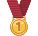 1st Place Medal Emoji, Facebook style