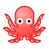 Octopus Emoji, Google style