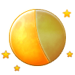 Last Quarter Moon Emoji, Samsung style