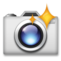 Camera with Flash Emoji, LG style