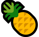 Pineapple Emoji, Microsoft style