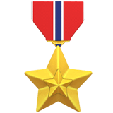 Military Medal Emoji, Apple style