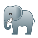 Elephant Emoji, Google style