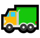 Articulated Lorry Emoji, Microsoft style
