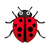 Lady Beetle Emoji, Google style