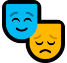 Performing Arts Emoji, Microsoft style