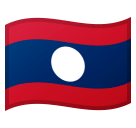 Flag: Laos Emoji, Microsoft style