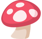 Mushroom Emoji, Facebook style