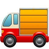 Delivery Truck Emoji, Apple style