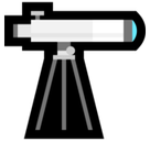 Telescope Emoji, Microsoft style