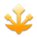 Trident Emblem Emoji, LG style