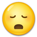 Flushed Face Emoji, LG style