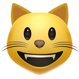 Smiling Cat Emoji, Apple style