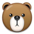 Bear Face Emoji, LG style