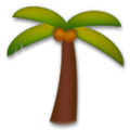 Palm Tree Emoji, LG style