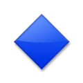 Small Blue Diamond Emoji, LG style
