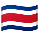 Flag: Costa Rica Emoji, Microsoft style