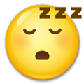 Sleeping Face Emoji, LG style