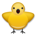 Front-Facing Baby Chick Emoji, LG style