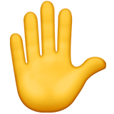 Hand Emoji, Apple style