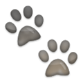 Paw Prints Emoji, LG style