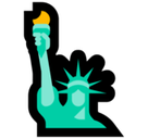 Statue of Liberty Emoji, Microsoft style