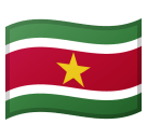 Flag: Suriname Emoji, Microsoft style