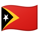 Flag: Timor-Leste Emoji, Microsoft style