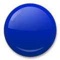 Blue Circle Emoji, LG style
