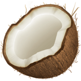 Coconut Emoji, Apple style