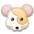 Hamster Face Emoji, LG style