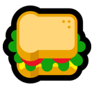 Sandwich Emoji, Microsoft style