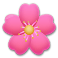 Cherry Blossom Emoji, LG style