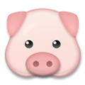 Pig Face Emoji, LG style