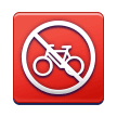 No Bicycles Emoji, Samsung style