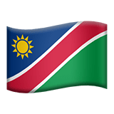 Flag: Namibia Emoji, Apple style