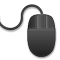 Computer Mouse Emoji, LG style