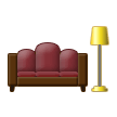 Couch and Lamp Emoji, Samsung style