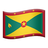Flag: Grenada Emoji, Apple style