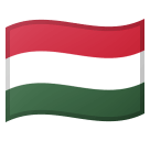 Flag: Hungary Emoji, Microsoft style