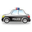 Police Car Emoji, Samsung style